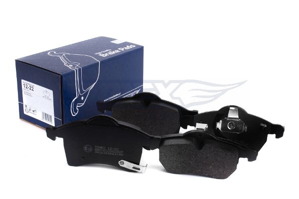 Levně Sada brzdových destiček, kotoučová brzda TOMEX Brakes 12-22