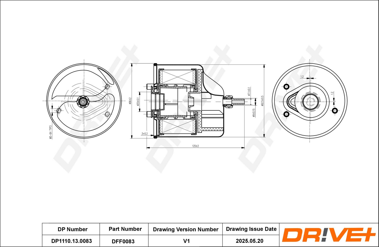 filtru combustibil Dr!ve+ DP1110.13.0083