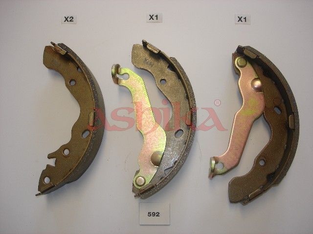 Set saboti frana ASHIKA 55-05-592