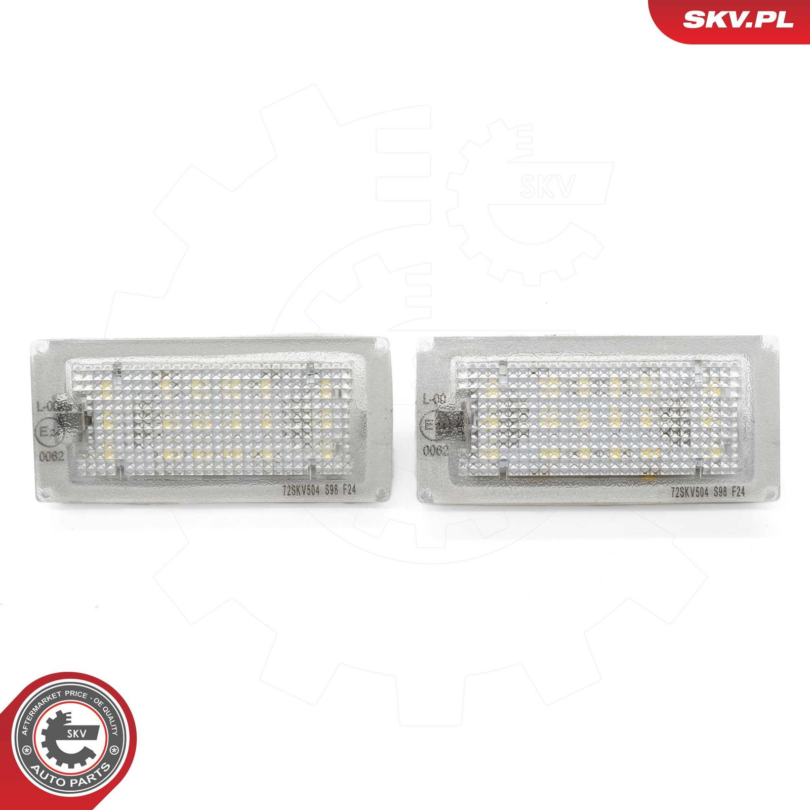 Iluminare numar de circulatie ESEN SKV 72SKV504