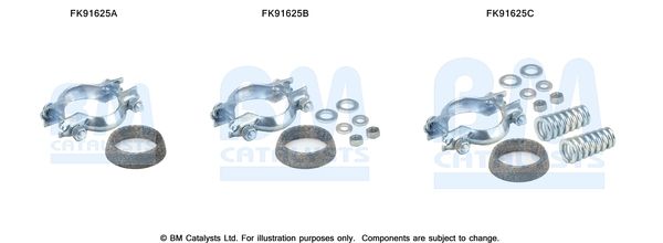 Zestaw montażowy, katalizator BM CATALYSTS FK91625