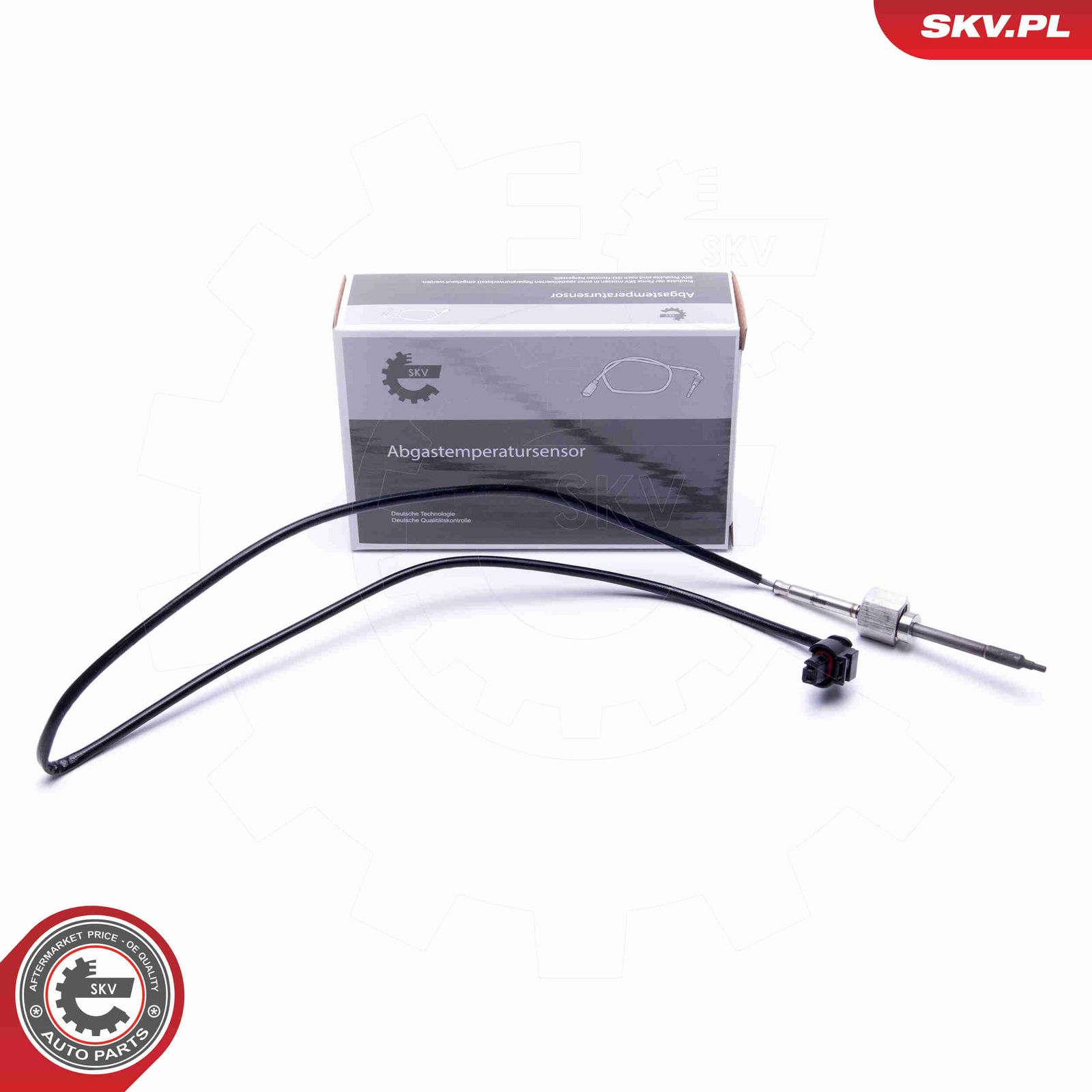 Датчик, температура выхлопных газов