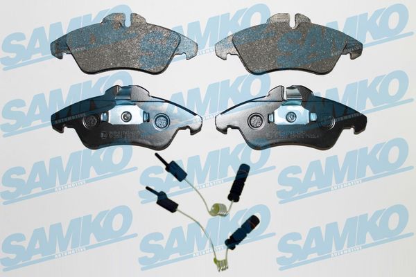 Sada brzdových destiček, kotoučová brzda SAMKO 5SP608A
