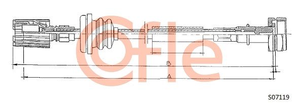 Linka tachografu COFLE 92.S07119