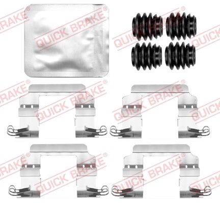 Set accesorii, placute frana QUICK BRAKE 109-0226