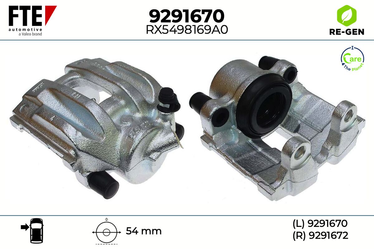 Etrier frana FTE 9291670