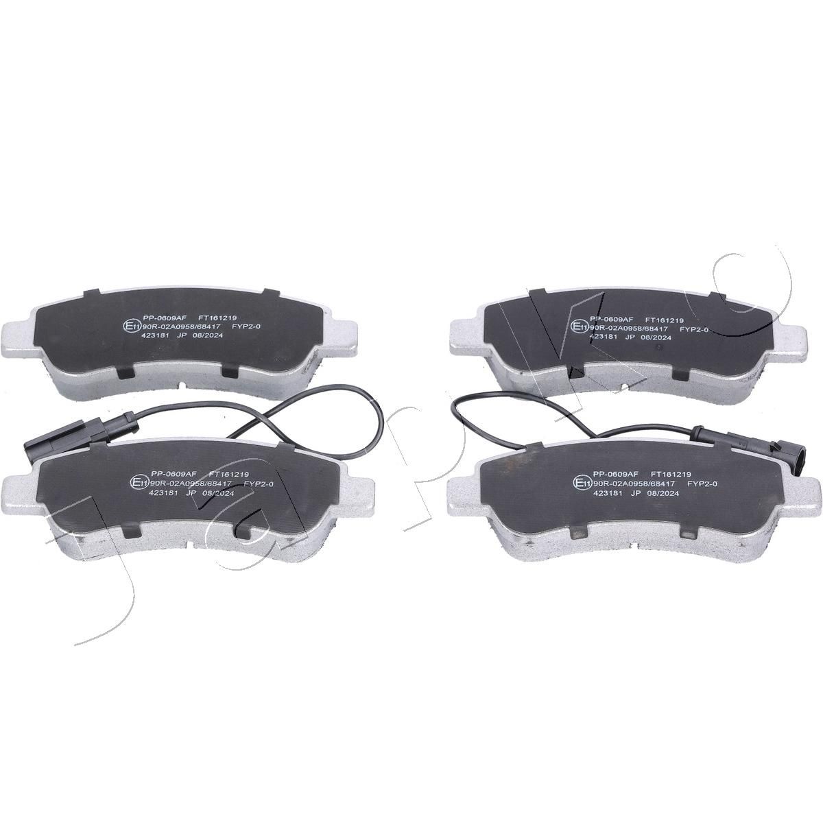 Комплект тормозных колодок, дисковый тормоз