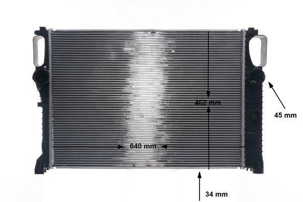 Levně Chladič, chlazení motoru MAHLE CR 37 000S