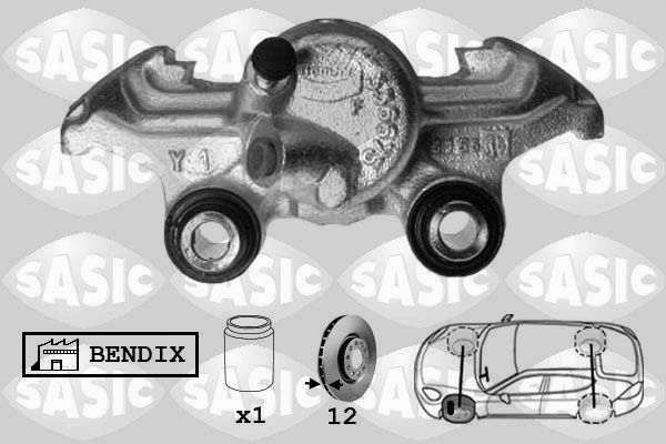 Zacisk hamulca SASIC SCA4032