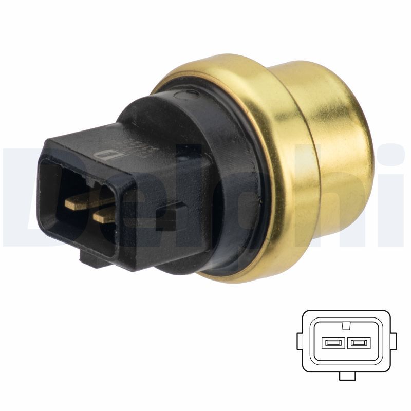 Comutator temperatura, ventilator radiator DELPHI TS10525