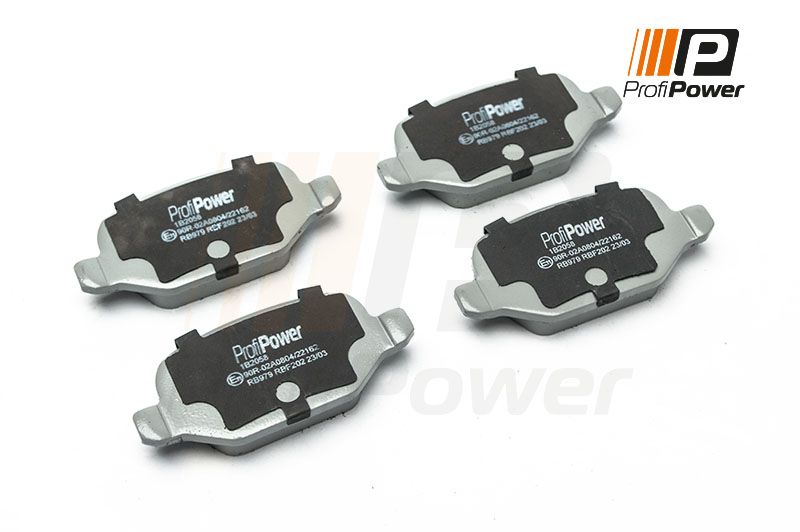 Levně Sada brzdových destiček, kotoučová brzda ProfiPower 1B2058