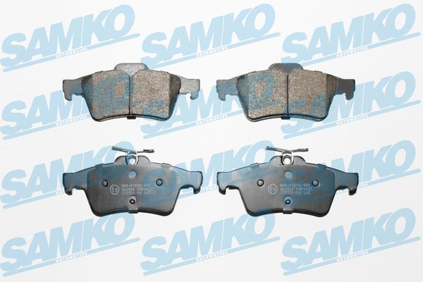 Sada brzdových destiček, kotoučová brzda SAMKO 5SP1637