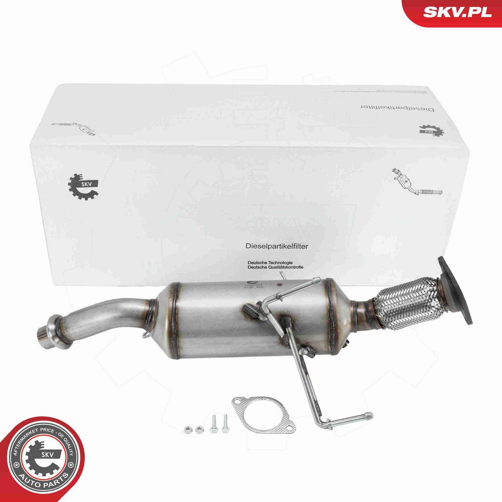 Tahma-/partikelfilter,väljalaskesüst.