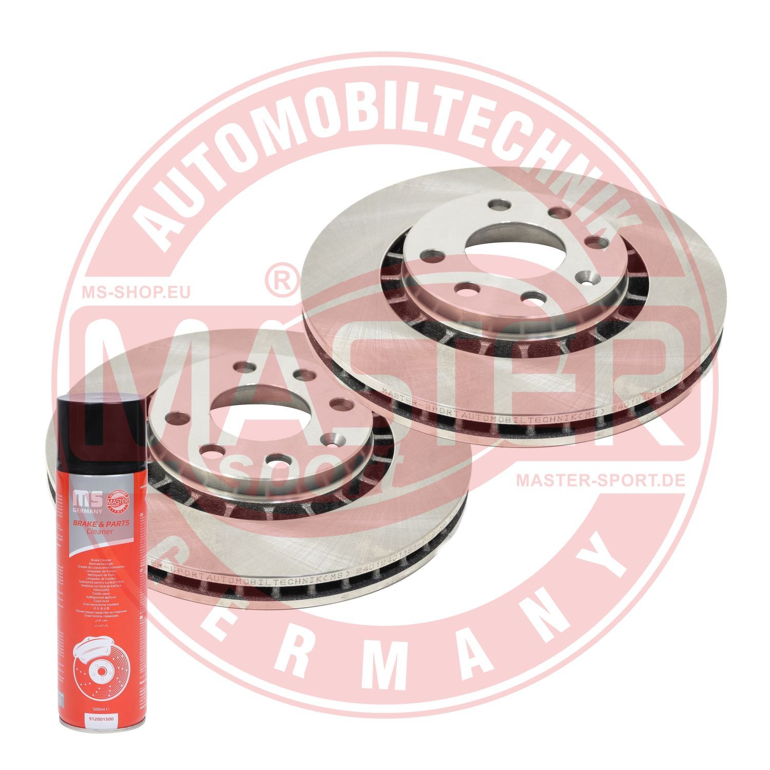 Tarcza hamulcowa MASTER-SPORT GERMANY 24012401151-SET-MSP
