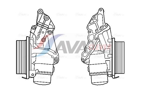 масляный радиатор, двигательное масло