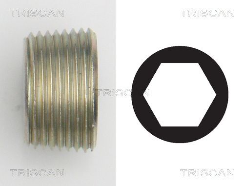 Korek spustowy oleju, miska olejowa TRISCAN 9500 1015