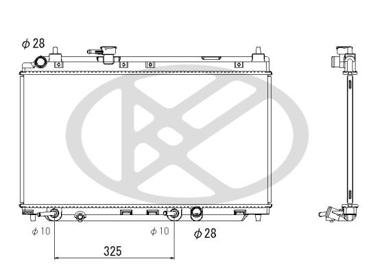 Radiator, racire motor KOYORAD PL083262