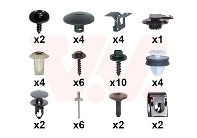 Set montaj, bara protectie VAN WEZEL 4415793