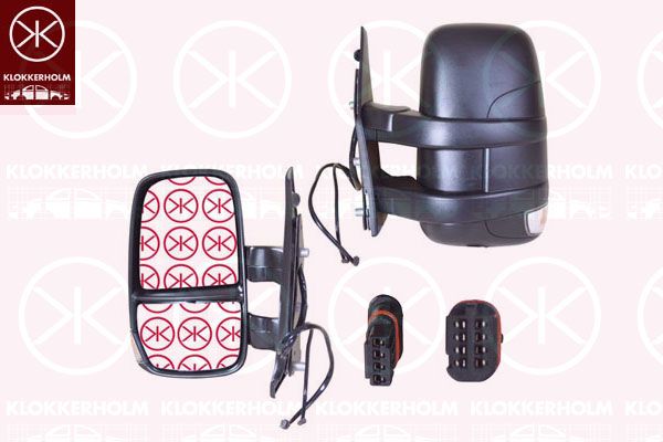 Lusterko zewnętrzne KLOKKERHOLM 30811041