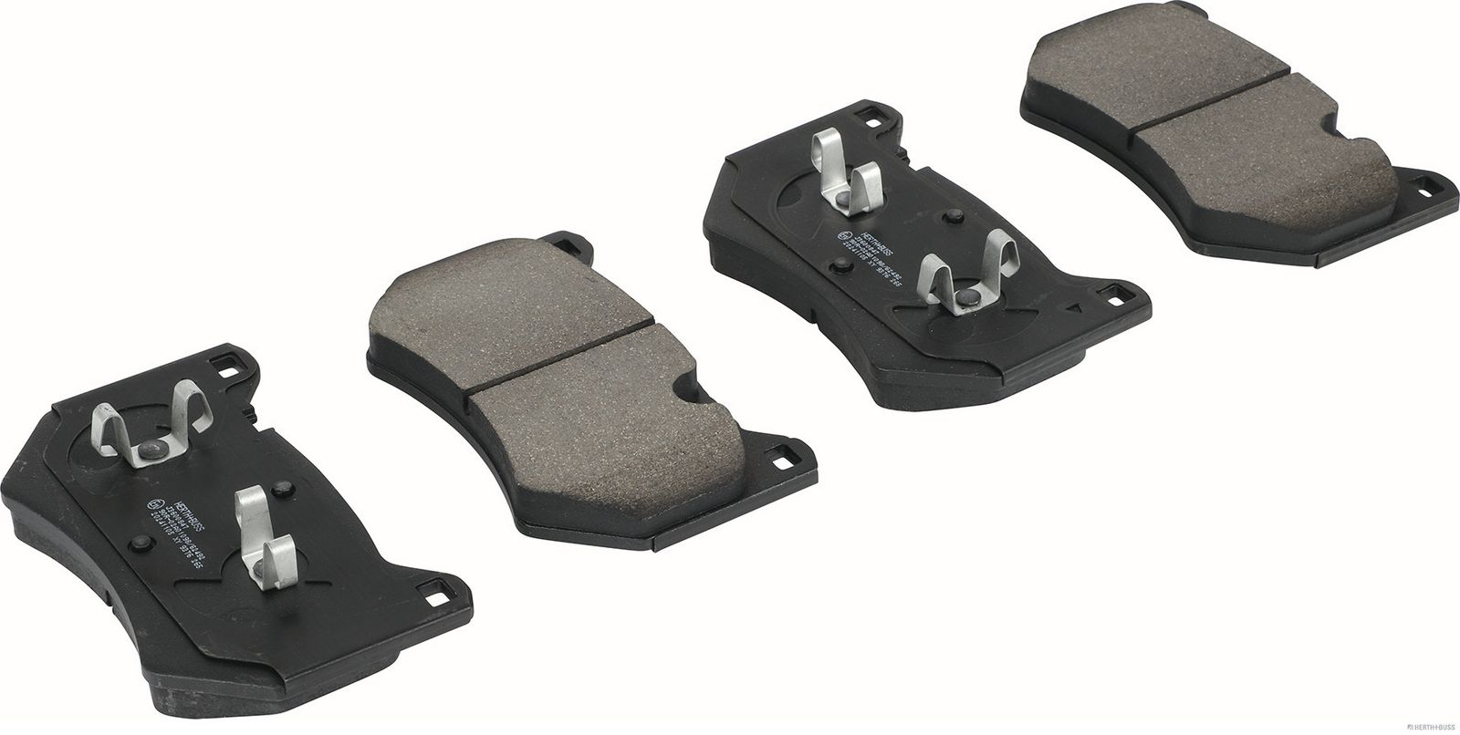 set placute frana,frana disc HERTH+BUSS JAKOPARTS J3600847