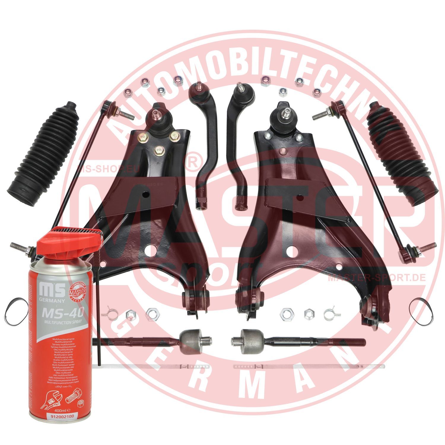 Zestaw wahacza, zawieszenie koła MASTER-SPORT GERMANY 37029-KIT-MSP