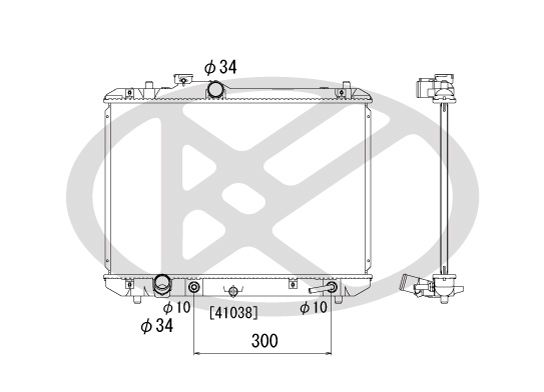 Radiator, racire motor KOYORAD PL101970