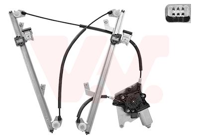 Mecanism actionare geam VAN WEZEL 3099261