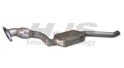 Zestaw doposażenia, katalizator/filtr cząstek stałych(kombi) hjs 93 23 1182 HJS 6025411752