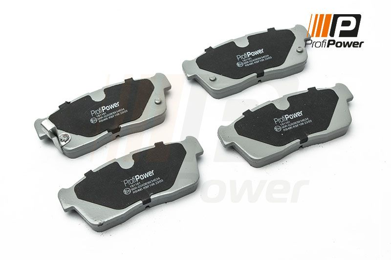 E-shop Sada brzdových platničiek kotúčovej brzdy ProfiPower 1B1181
