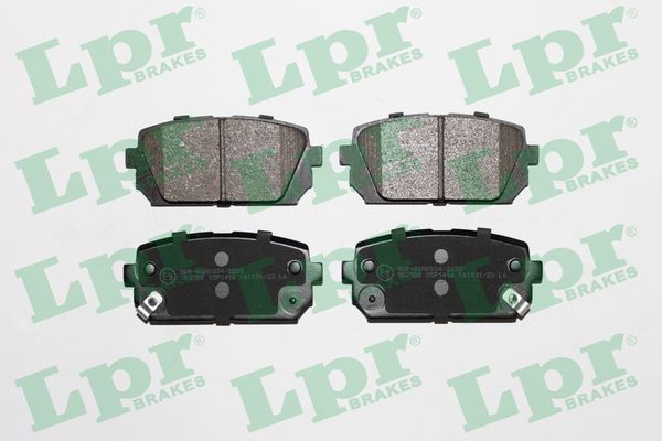 set placute frana,frana disc LPR 05P1416