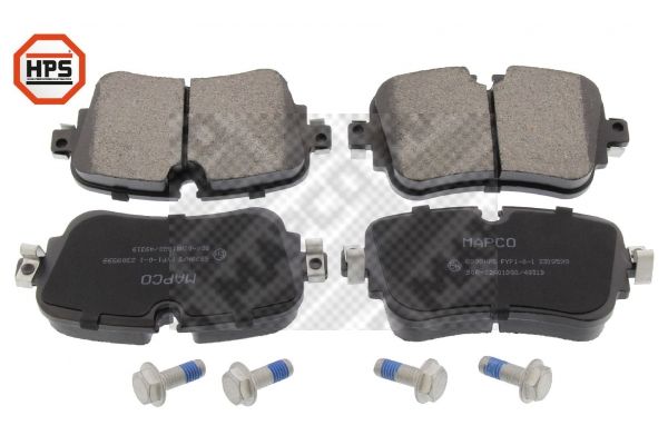 Zestaw klocków hamulcowych, hamulce tarczowe MAPCO 6999HPS