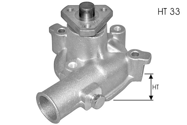Pompe à eau, refroidissement du moteur