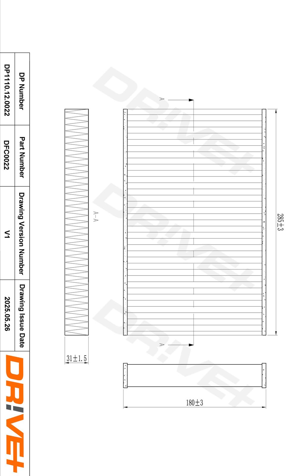 Фильтр, воздух во внутренном пространстве