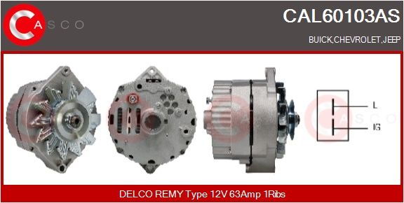 generátor CASCO CAL60103AS