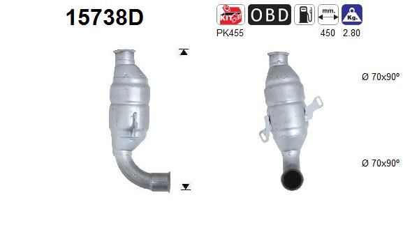 Katalizator AS 15738D