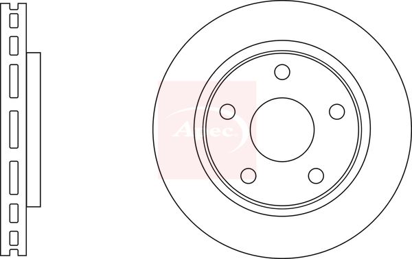 Apec - Front Brake Disc