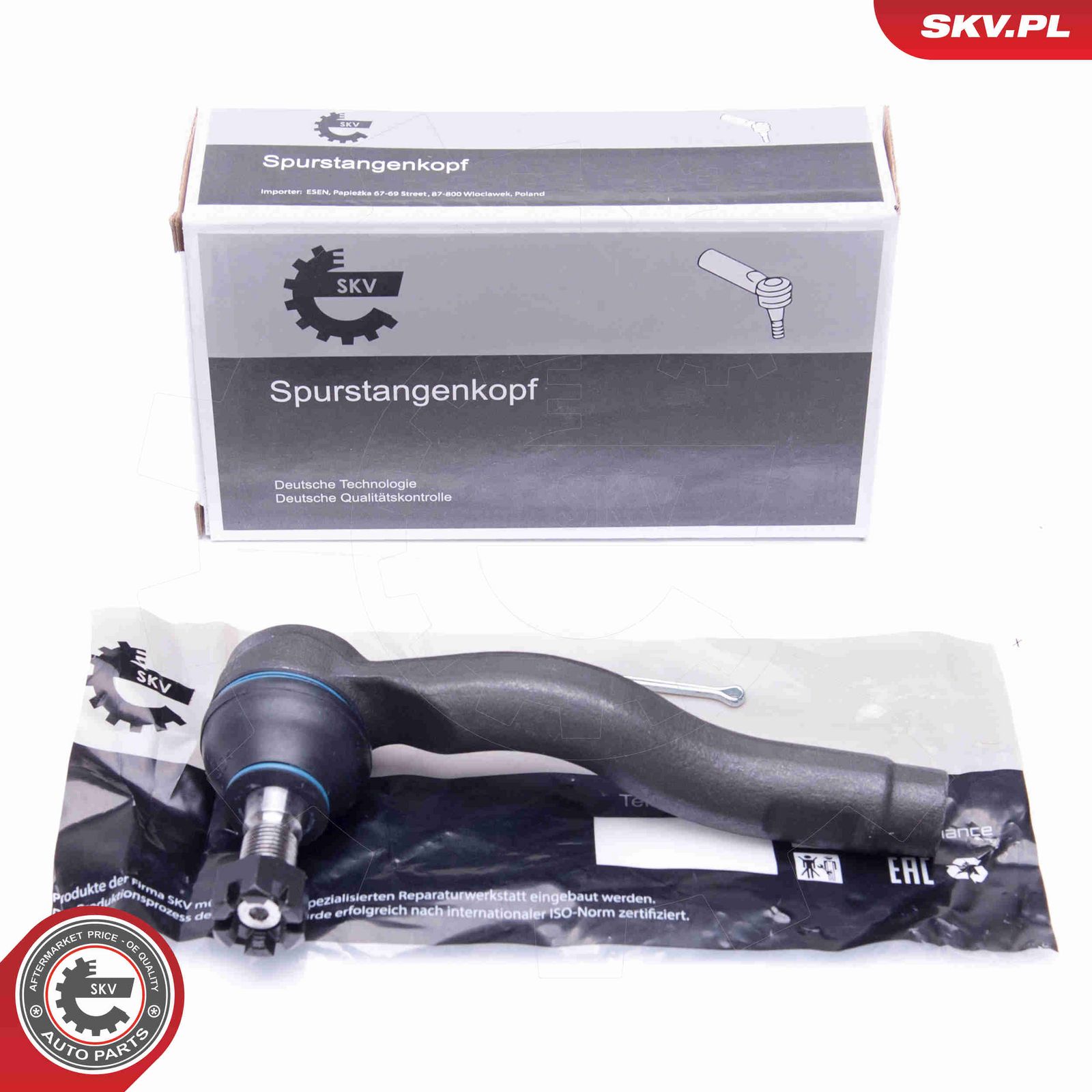 Наконечник поперечной рулевой тяги