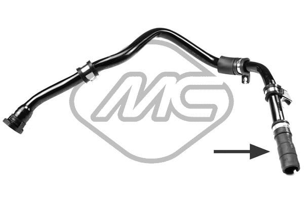 Furtun radiator METALCAUCHO 07685