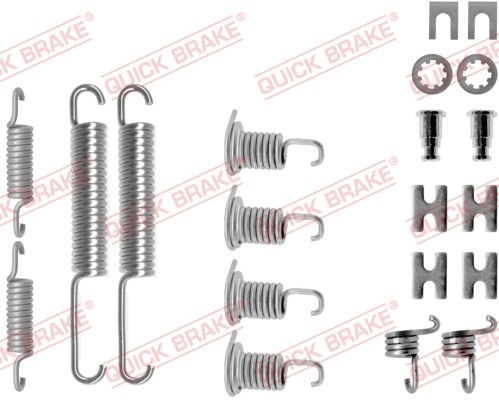 Zestaw dodatków, szczęki hamulcowe QUICK BRAKE 105-0702R