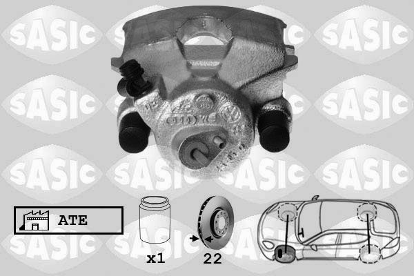Zacisk hamulca SASIC 6506004