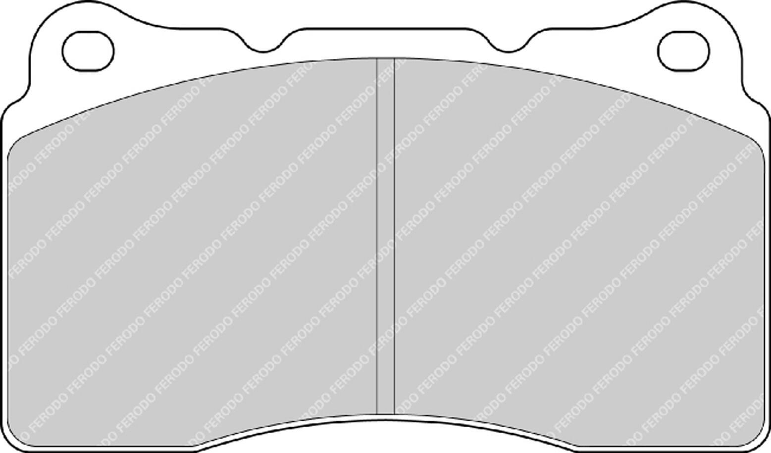 set placute frana,frana disc FERODO RACING DS3.12 FRP3067G