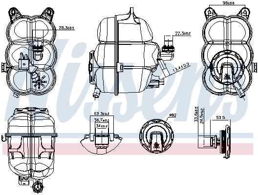 Vase d'expansion, liquide de refroidissement