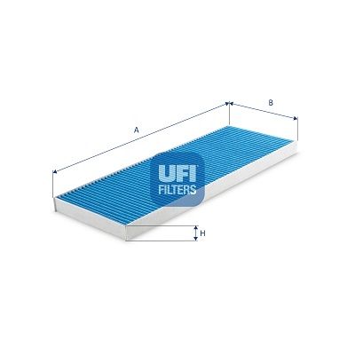 Filter vnútorného priestoru UFI 34.453.00