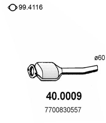 Katalizator ASSO 40.0009