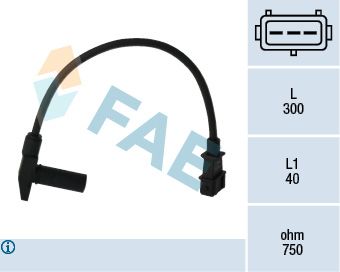 Snímač impulzov kľukového hriadeľa FAE 79096