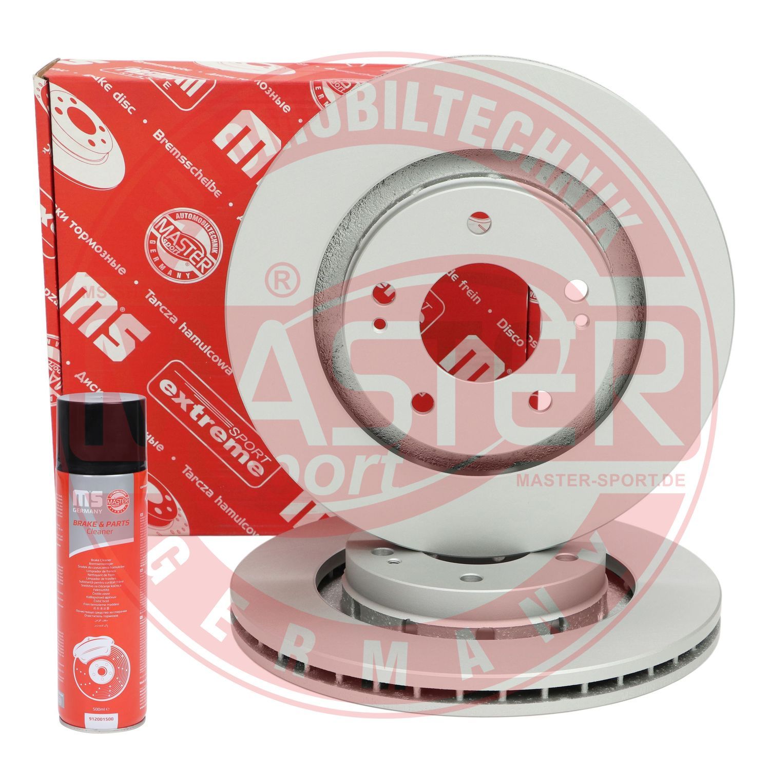 Tarcza hamulcowa MASTER-SPORT GERMANY 24012402151-SET-MSP