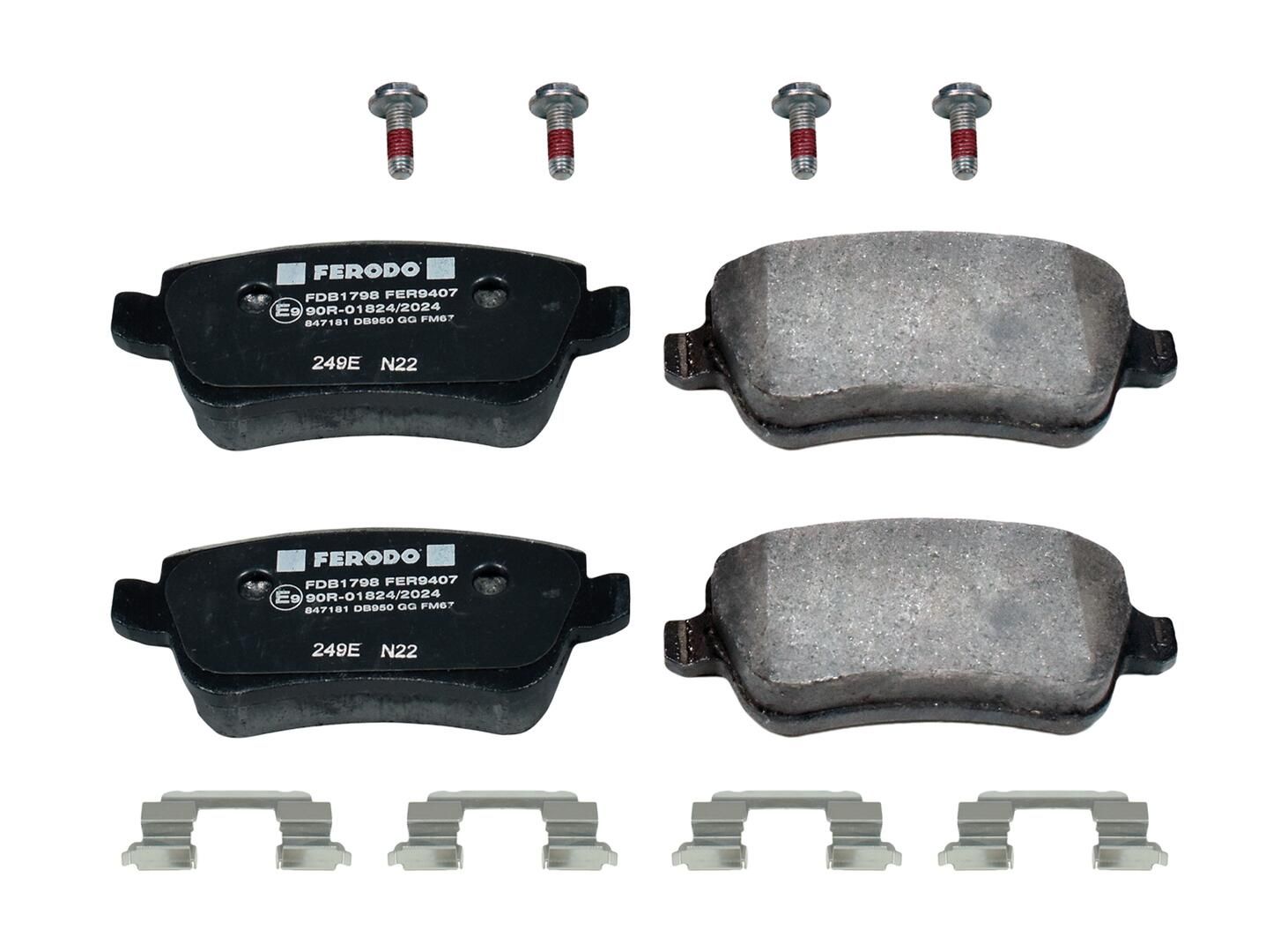 Piduriklotsi komplekt,ketaspidur