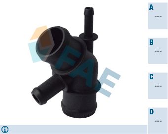 Kołnierz płynu chłodzącego FAE 54380