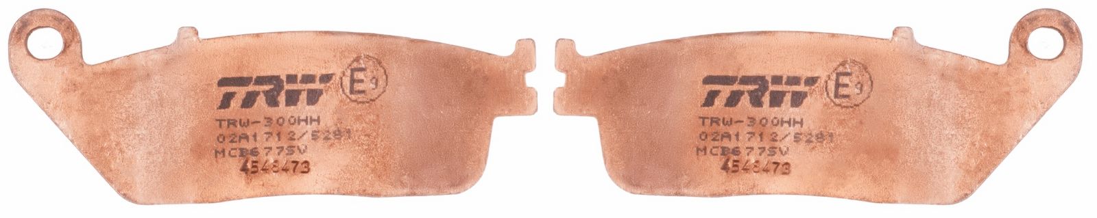 set placute frana,frana disc TRW Sinter Street MCB677SV