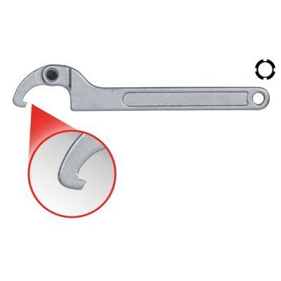 Locīklsavienojuma āķatslēga